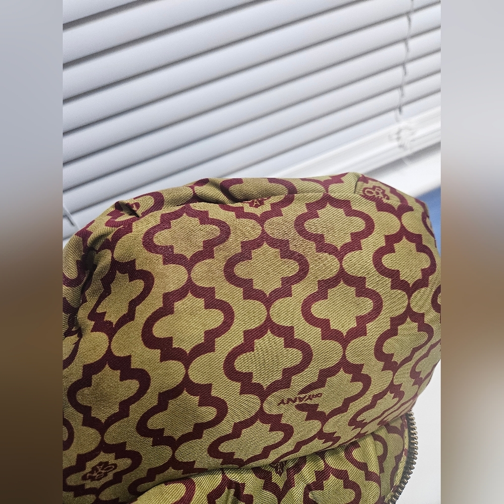 orYANY Pale Pink Pebbled Leather Backpack - Picture 7 of 8